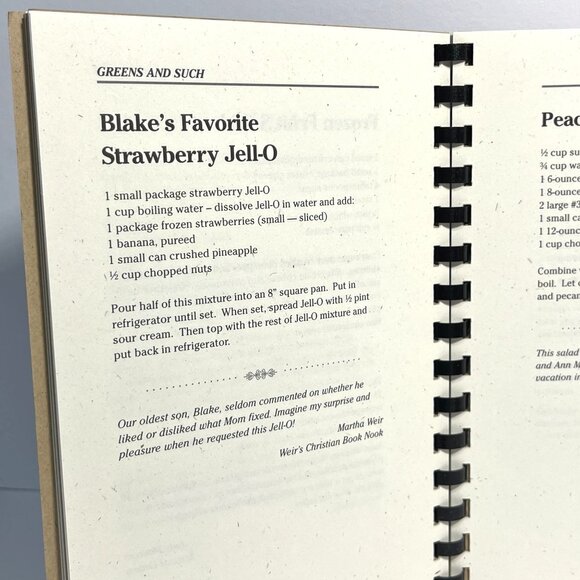Weirs Country Store 35th Anniversary Cookbook Spiral Bound Recipes - Picture 3 of 7